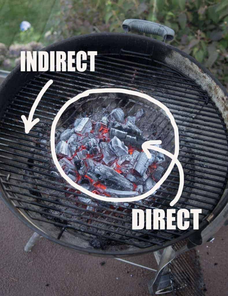 Direcrt vs Indirect heat circular ona kettle grill