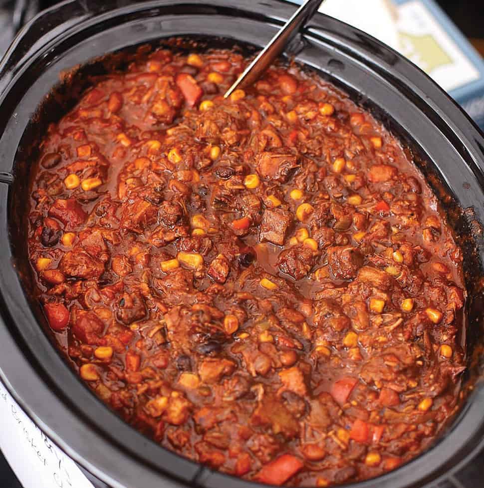 8. Smoked Brisket Chili