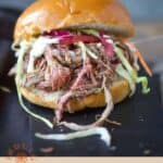 Pulled Lamb Sliders Pin