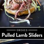 Pulled Lamb Sliders Pin