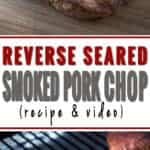 Reverse Seared Smoked Pork Chop. These ain't your Mama's pork chops! These are super tender and full of incredible flavor