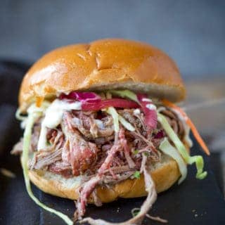 Smoked Pulled Lamb Sliders