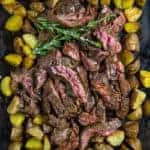 Red Wine Marinated Skirt Steak