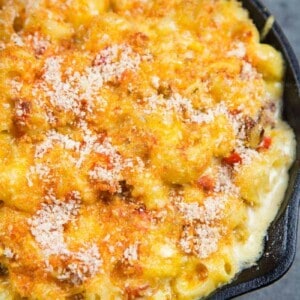Smoked Tri Tip Macaroni and Cheese, Cooked on the Grill