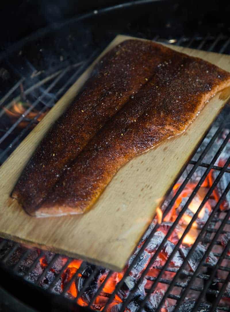 How to Cook Cedar Plank Salmon over Direct Heat