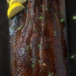 Maple Chipotle Cedar Plank Grilled Salmon