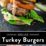 Turkey Burger Pin