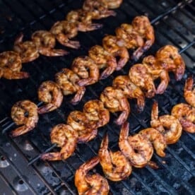 Chipotle Marinated Shrimp on the Grill