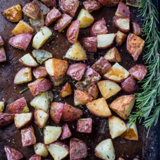 Roasted Potatoes on a Sheet Pan