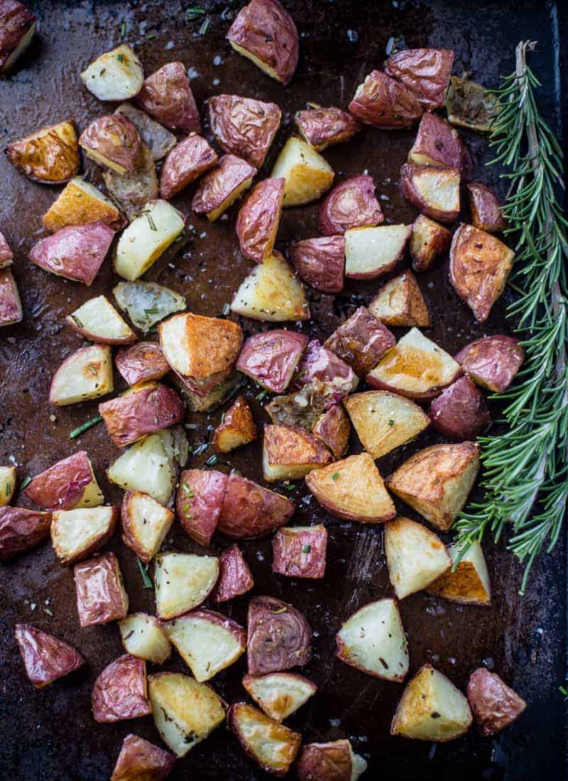 Roasted Potatoes on a Sheet Pan