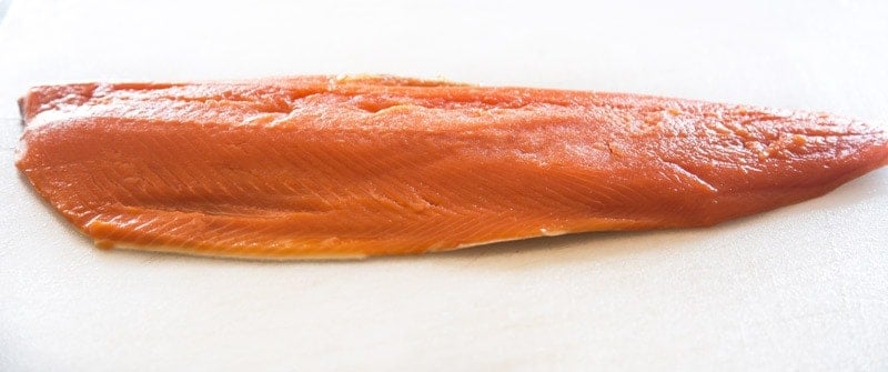 Raw Salmon Filet