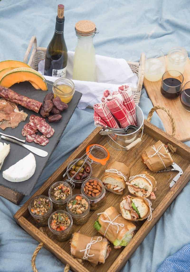 Elegant Picnic Spread 