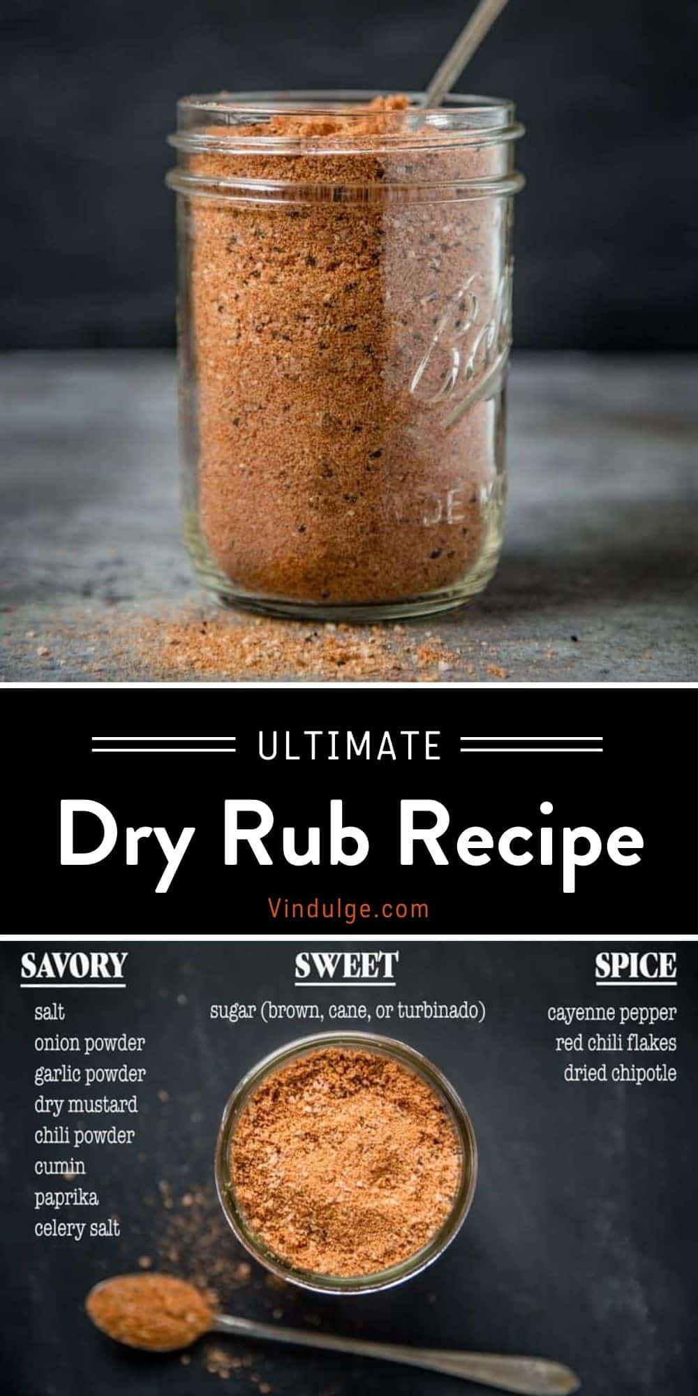 Pork Rub Ultimate Dry Rub For Chicken & Pork Vindulge