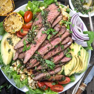 Grilled Flank Steak Salad