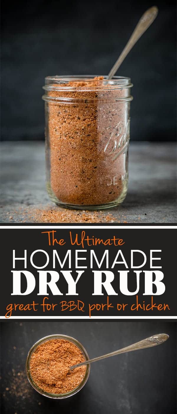 The Ultimate Homemade Dry Rub (use for Pork or Chicken)