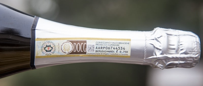 DOCG Prosecco Label