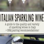 Guide to Sparkling Wines of Italy pin for Pinterest