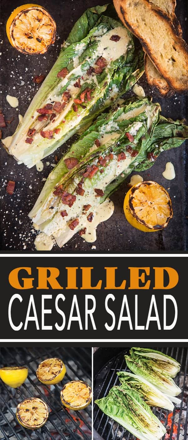 Grilled Romaine Caesar Salad