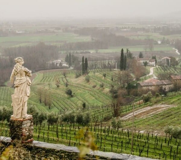 Monastery in Vineyard in Friuli Italy