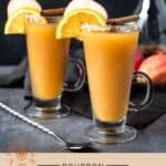 Hot bourbon cider pinterest pin