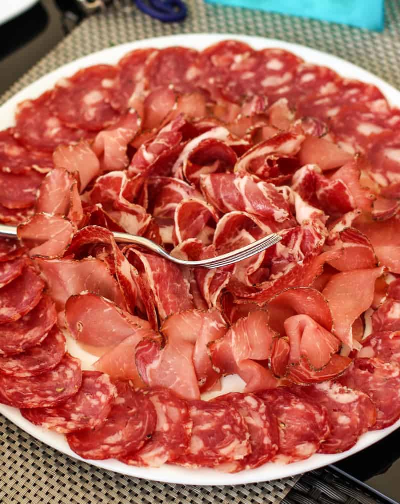Charcuterie Plate in Italy