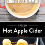 Hot bourbon cider pinterest pin