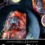 Cranberry Chipotle Grilled Chicken pin