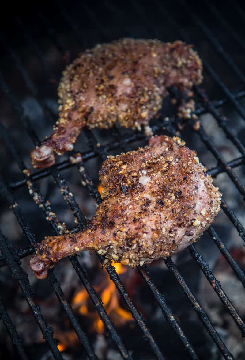Grilling Duck on the Grill