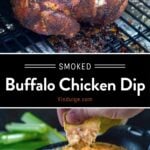 Smoked Buffalo Chicken Dip Pinterest Pin