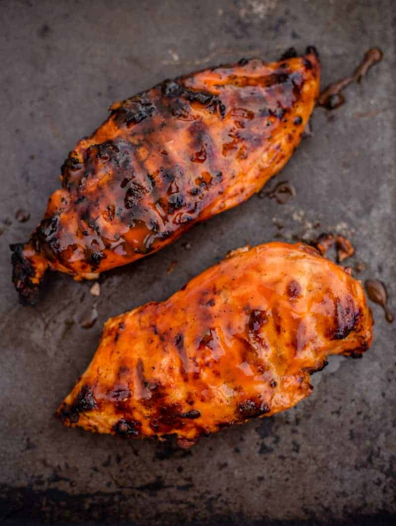 Grilled Buffalo Chicken Breasts