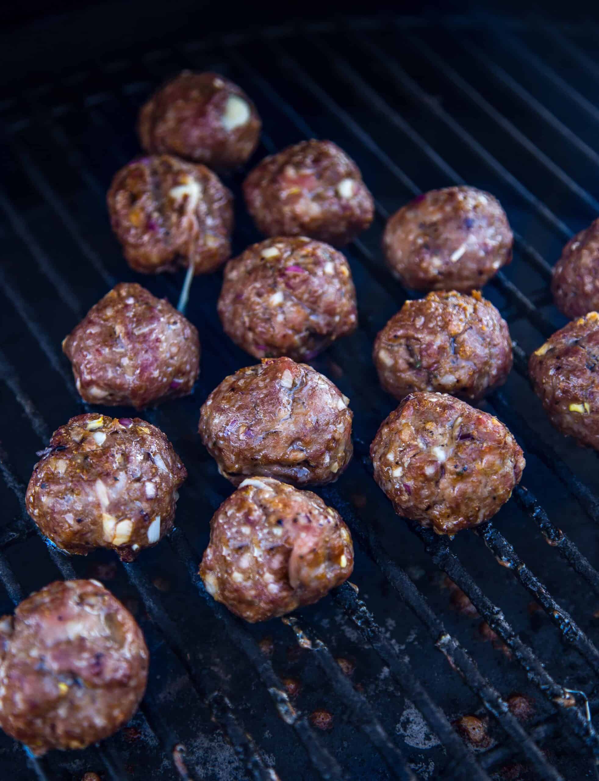 How to smoke meatballs