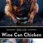 Wine Can Chicken pin