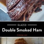 Double Smoked Ham pinterest Pin