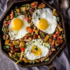 Smoked Ham Breakfast Hash