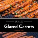 Grilled Glazed Carrots pin