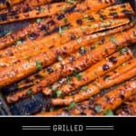 Grilled Glazed Carrots pin