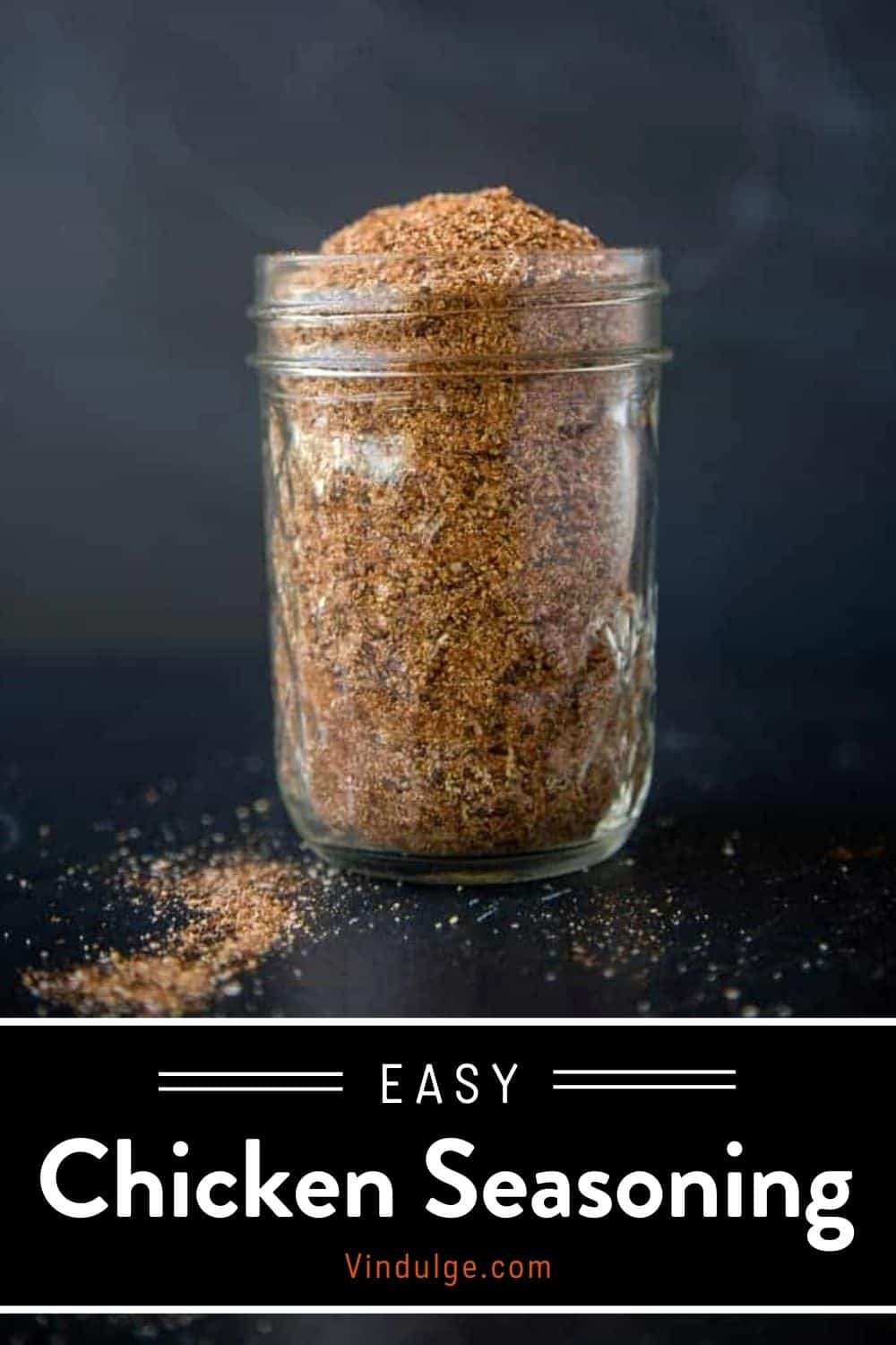 Easy Chicken Seasoning Recipe Sugar Free & Gluten Free Vindulge