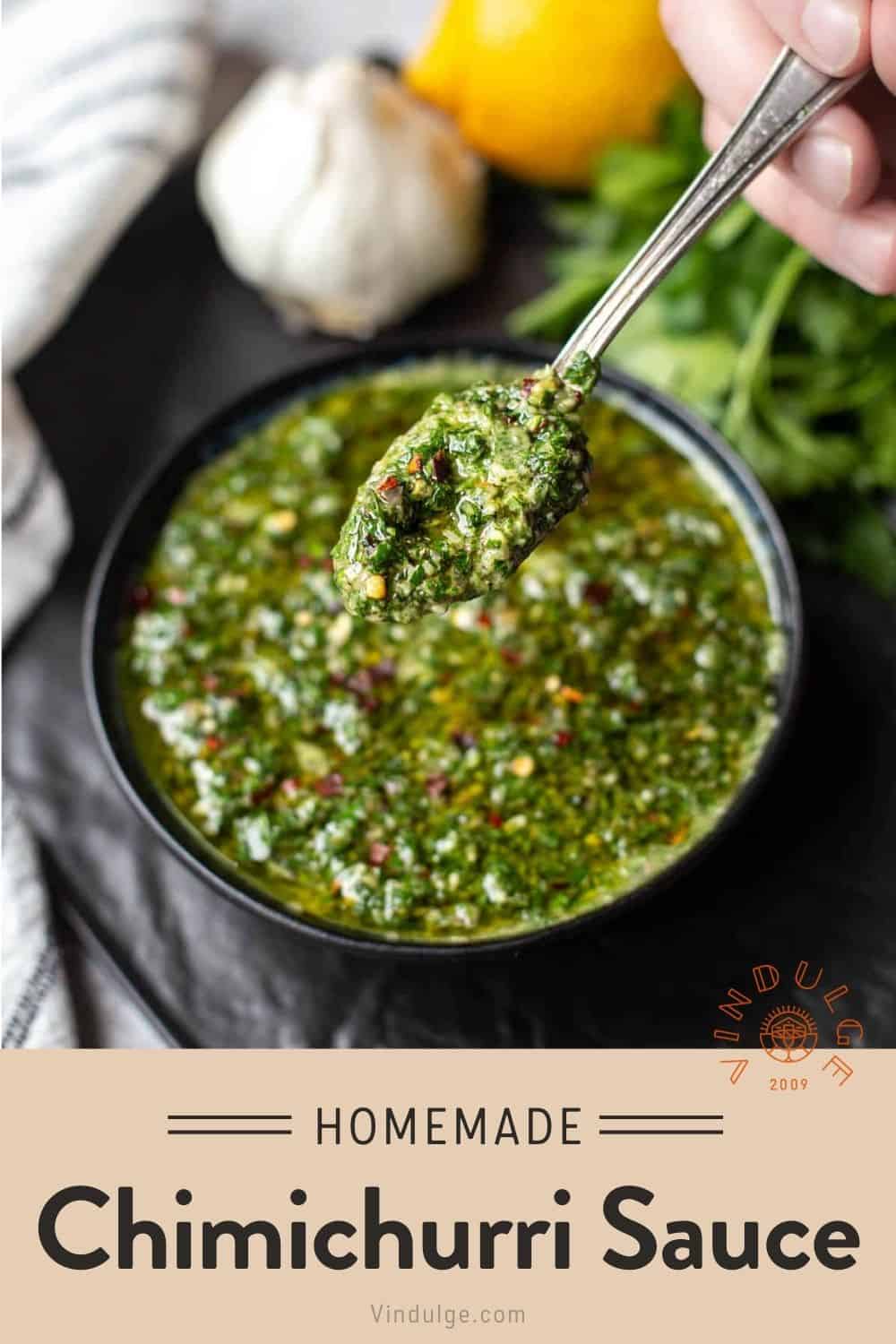 Homemade Chimichurri