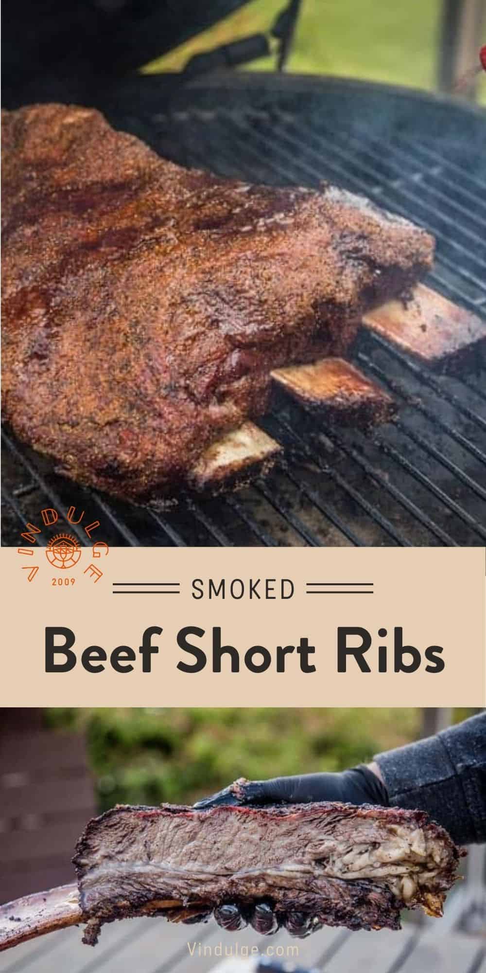 Smoked Beef Plate Ribs pin