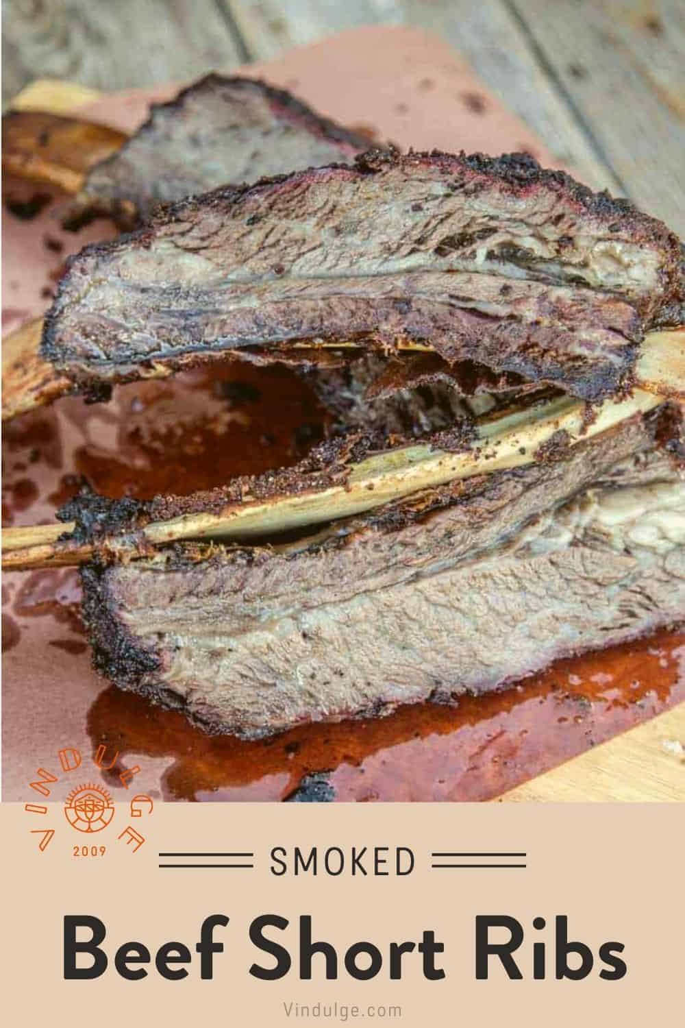 Smoked Beef Plate Ribs pin