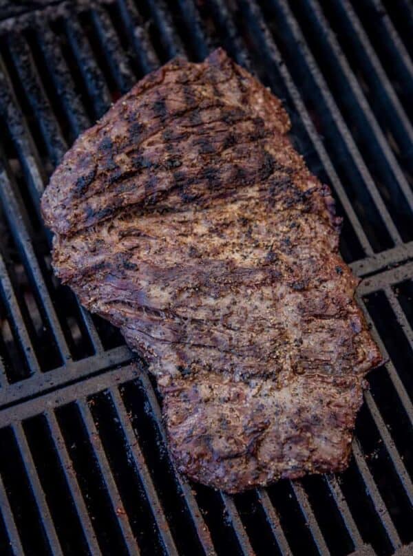 Grilled Bavette Steak with Whiskey Peppercorn Sauce Vindulge