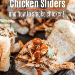 pulled bbq chicken sliders pinterest image