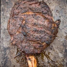 Grilled Cowboy Ribeye Steak