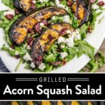 Grilled Acorn Squash Salad