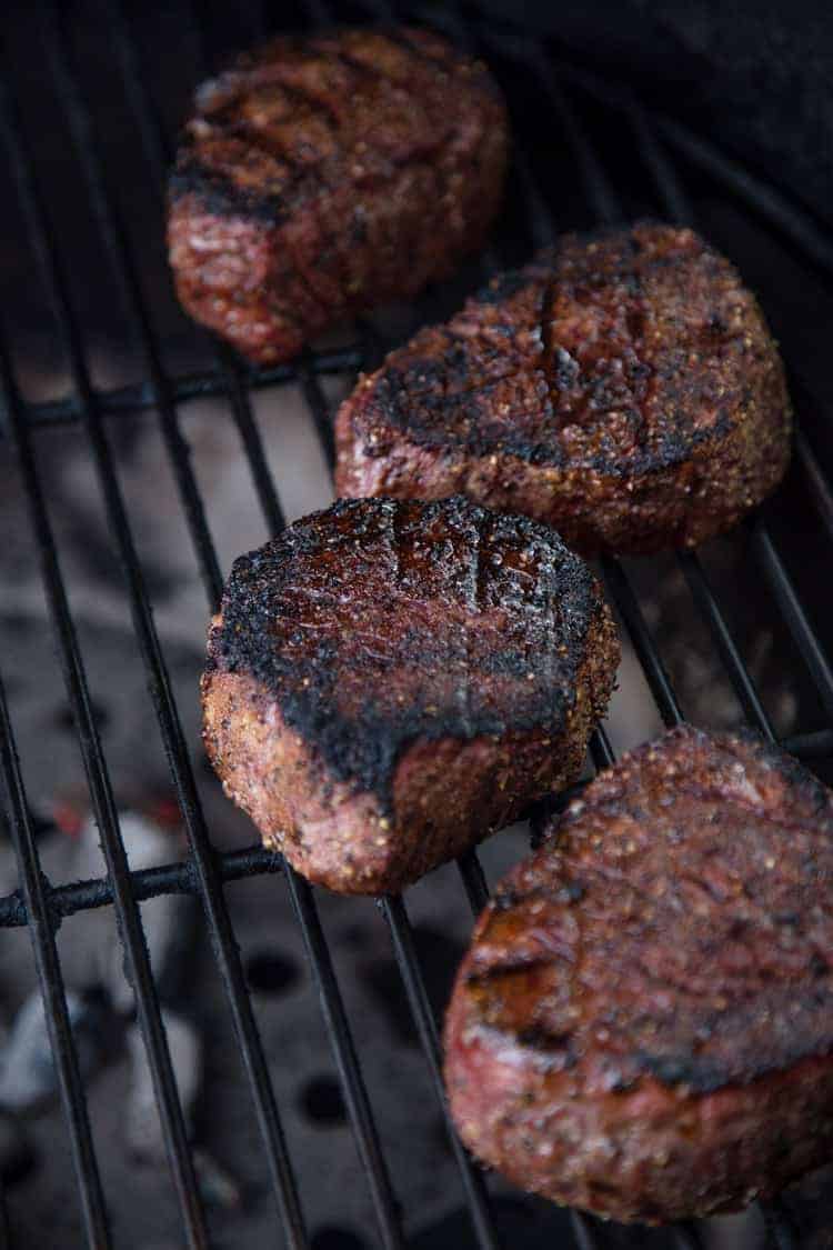 Grilled Filet Mignon with Mushroom Brown Butter Sauce Vindulge