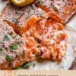 Smoked Salmon Fillet Pinterest Pin