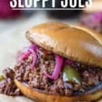 Smoked Sloppy Joe Recipe pin