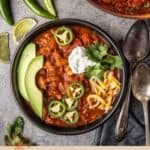 Smoked Turkey Chili pin