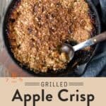 Apple Crisp on the Grill pin