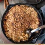 Apple Crisp on the Grill pin